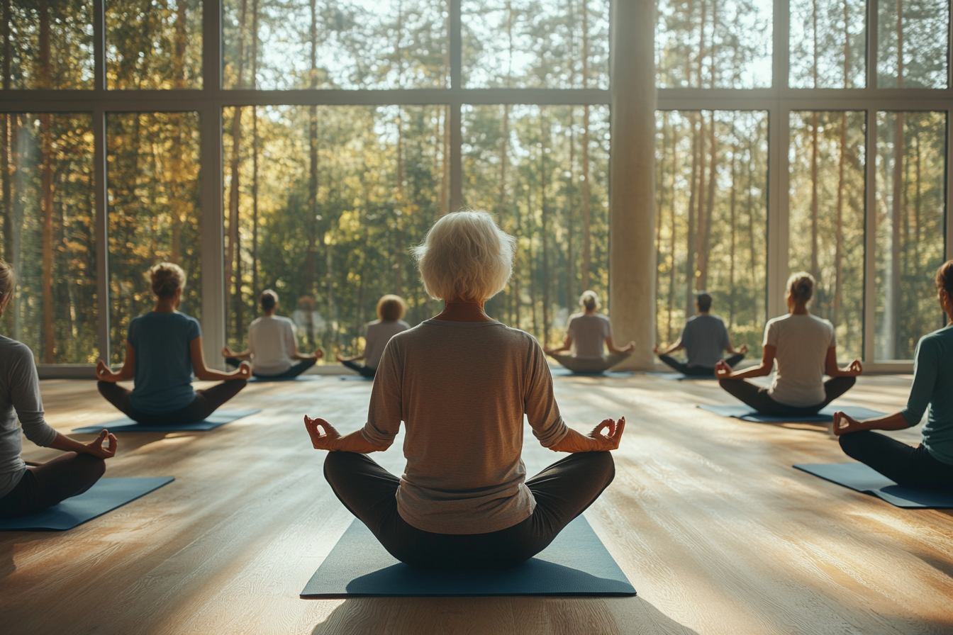 Демонстрація практик йоги